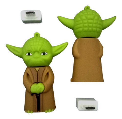 Memoria Usb 128gb Guerra De Las Galaxias - Star Wars. Color Yoda Star Wars