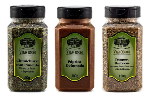 Chimichurri Com Pimenta Páprica Defumada Tempero Barbecue
