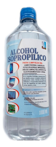 Alcohol Isopropilico 1000ml  Ferrequim Botella