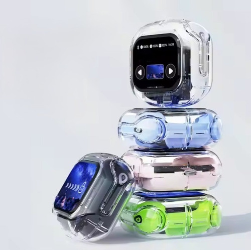 Auriculares Air Max Ultra Pro Cristal - Sonido Premium Blanco