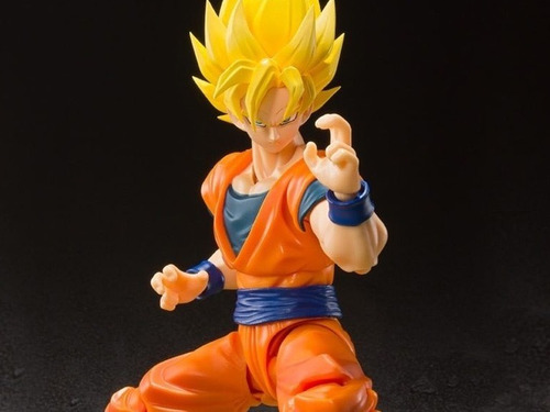 Imagen 3 de 5 de Goku Super Saiyan Full Power Dragon Ball S. H. Figuarts