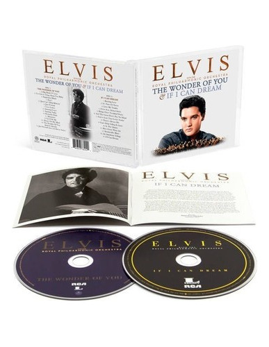 Cd De Elvis Presley Wonder Of You Y If I Can Dream