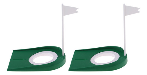 Paquete De 2 Tapetes Para Practicar Golf, Taza De Práctica D