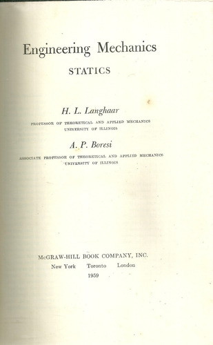 Libro Fisico Engineering Mechanics Statics  Original