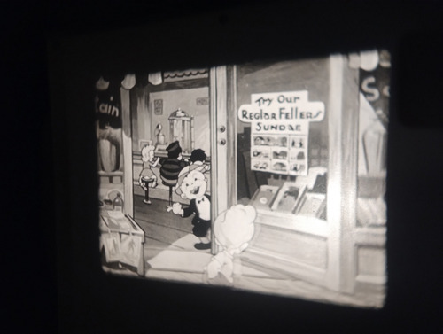 Pelicula Cine Mudo 16 Mm Dibujo Animado Walter Lantz (Usado)