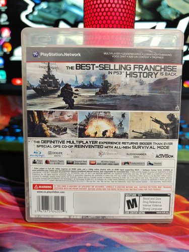 Call Of Duty Mw3 Ps3 (Reacondicionado)