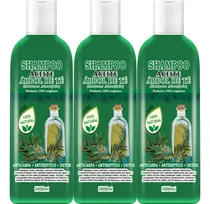 Comprar 3 Shampoos Aceite Árbol De Te \u002F Tea Tree Orgánico 3 Litros 