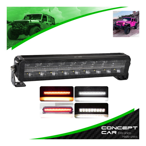 Barra 18 Hiper Led Doble Imperial 17 Pulgadas Reflector 4x4