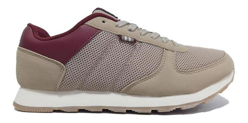 Topper Zapatillas - T.350 Mesh Beige Humus-bordo Tibet