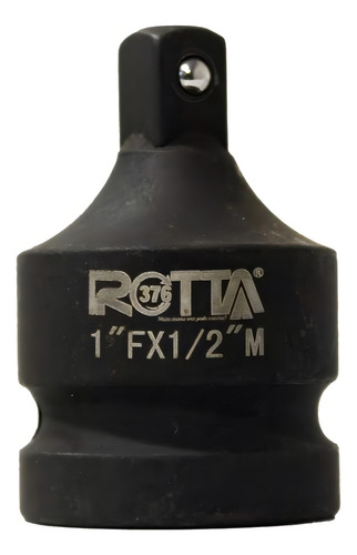 Redutor Redução De Soquete De Impacto 1 X 1/2 Rotta 376 Cor Preto