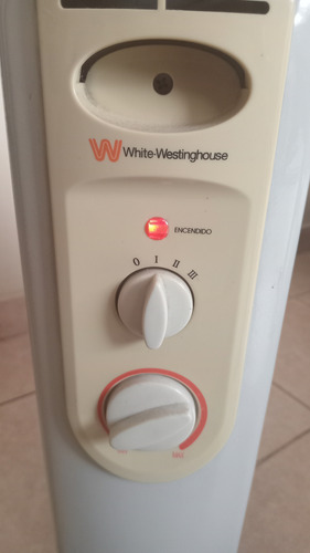 Calefactor Eléctrico Radiador 9 Elementos Gris
