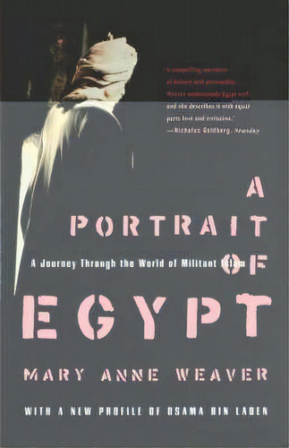 A Portrait Of Egypt, De Mary Anne Weaver. Editorial Farrar Straus Giroux, Tapa Blanda En Inglés