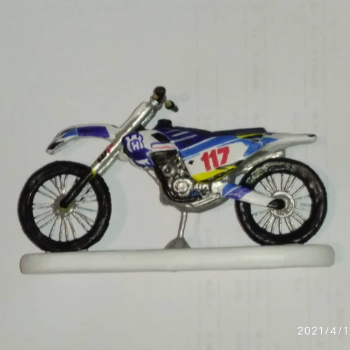 Moto, Topes Para Tortas Personalizados, En Masa Flexible