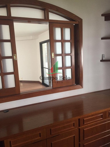 Imagem 6 de 15 de Apartamento Com 4 Dormitorios No Campo Belo - Ap140-2