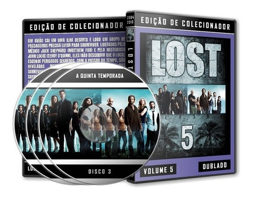 Lost - Serie Completa Em Dvd (dublado)