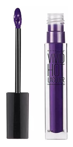 Brillo Labial Vivid Hot Lacquer 78 Royal Maybellin Halloween