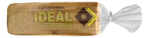 Pão de Forma Ideal Pacote 500g