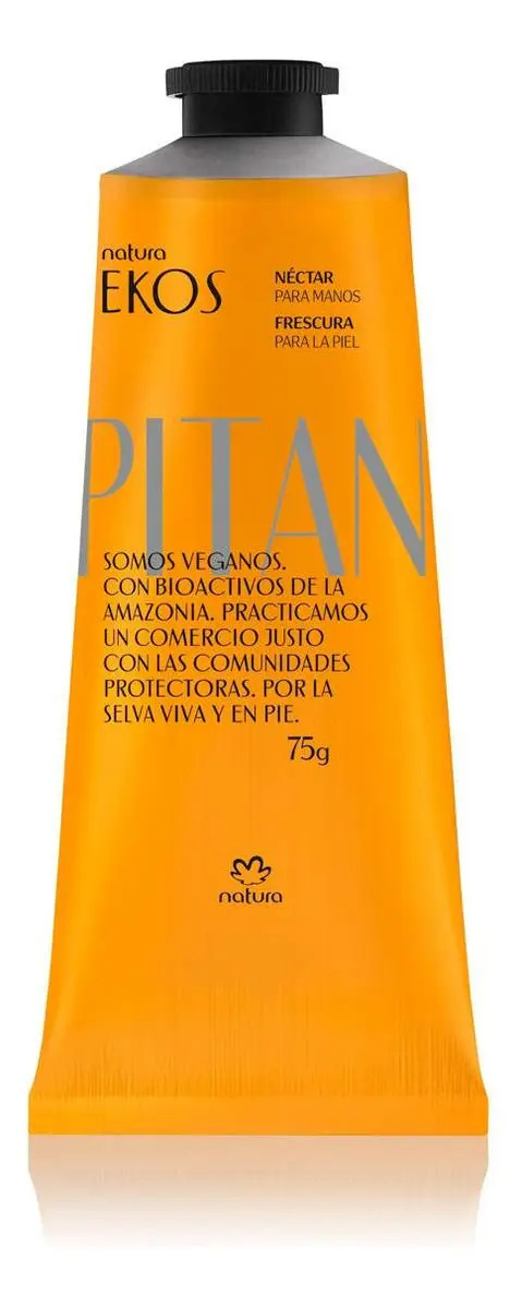 Crema Para Manos Hidratante Néctar Natura Ekos Pitanga De 75 Gr