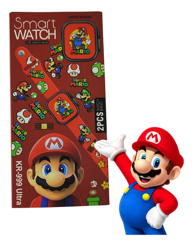 Reloj Smart Watch De Mario Bros