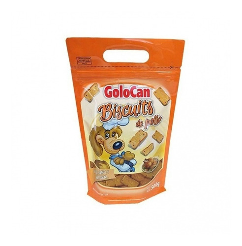 Snack Perro Golocan 500 Grs Biscuits De Pollo Horneadas