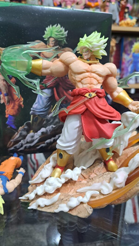 Figura Anime Broly Vs Goku Dragón Ball Z 25cm