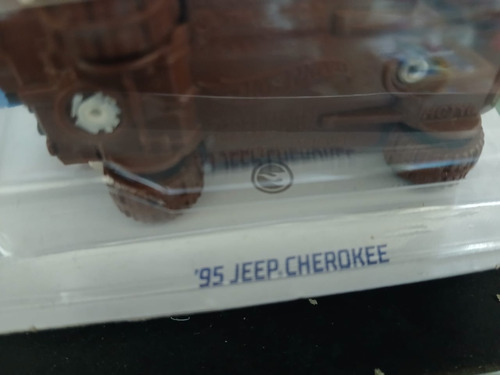 Jeep Cherokee '95 Hot Wheels Treasure Hunts Blanco
