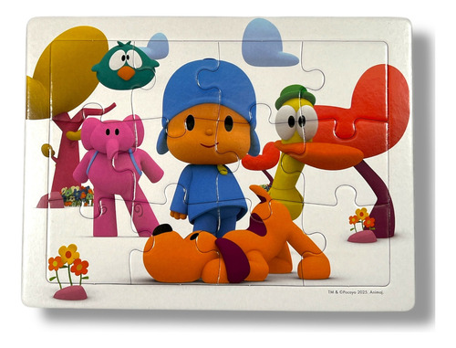 Rompecabezas Niños Infantil 12 Piezas Pocoyo
