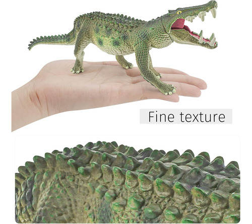 Figura De Juguete De Cocodrilo De 9 Pulgadas Figuras De Acci