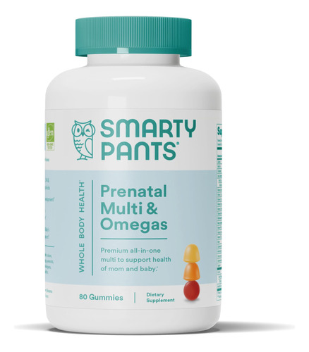 Smartypants Vitaminas Prenatales, Gomitas Diarias Completas,