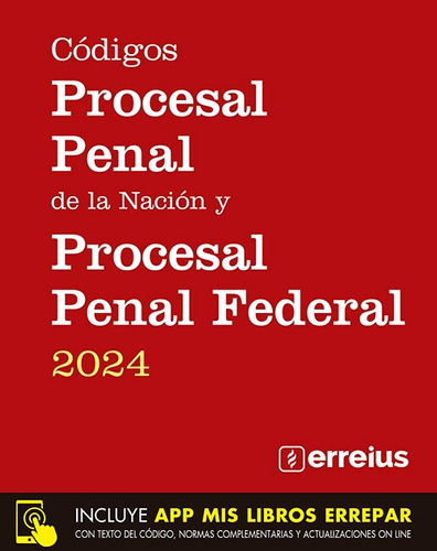 Código Procesal Penal (nación Y Federal) 2024