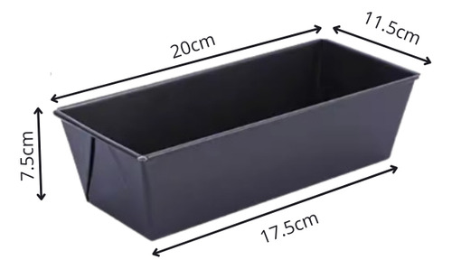 Budinera 20cm Molde Rectangular Pan Horno Antiadherente Unico