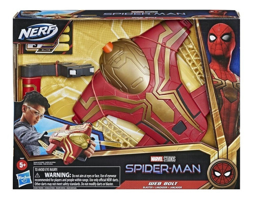 Lanzador Web Bolt Spider Man Marvel Hombre Araña