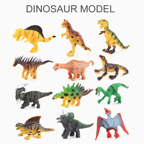 12 Juegos De Simulación Colorido De Dinosaurio Traje De Ador 