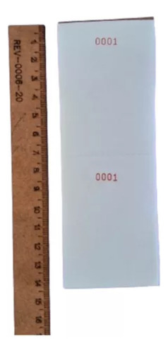 Bloco Comanda Numerada 2 Corpos 100f / 5bl /antunes