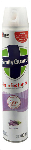 Aerosol Desinfectante Family Guard Lavanda 400ml
