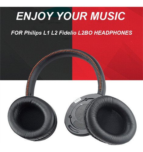 Almohadillas Protectoras Cómodas Para Philips-l1 Fidelio L2