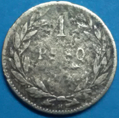 Colombia  1 Peso Papel Moneda 1912h