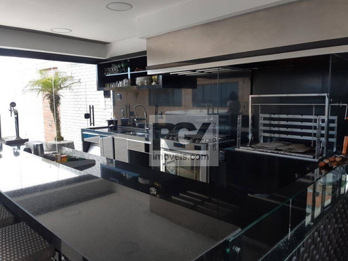 Imagem 6 de 30 de Cobertura Com 4 Dormitórios À Venda, 700 M² Por R$ 6.400.000,00 - Ponta Da Praia - Santos/sp - Co0294