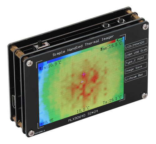 Cámara Termográfica Multifuncional Con Batería Digital Lcd D