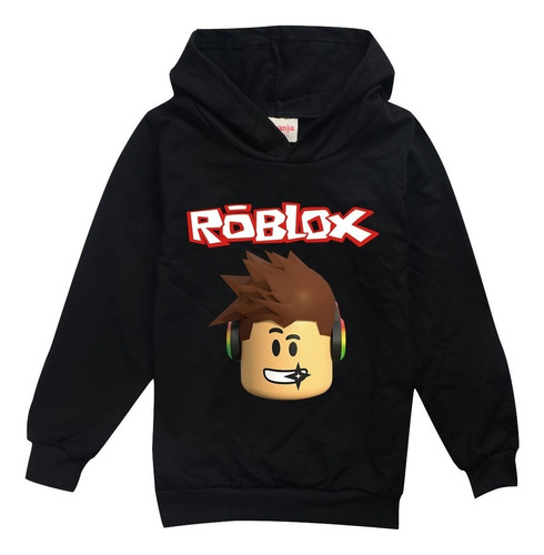 Niños Roblox Sudadera Con Capucha Pullover Tops Casuales