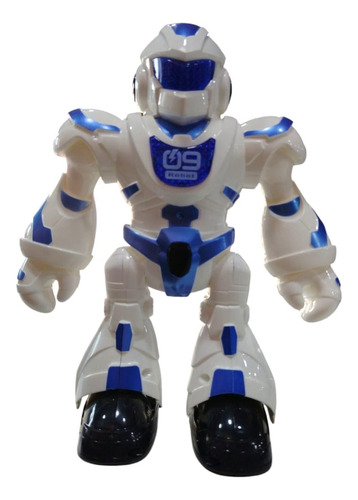 Robot Interactivo A Radio Control Camina Para Delante Atrás Y De Costado Baila Tiene Luz Y Sonido 55624