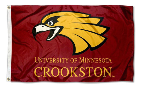 Bandera De Minnesota Crookston Golden Eagles