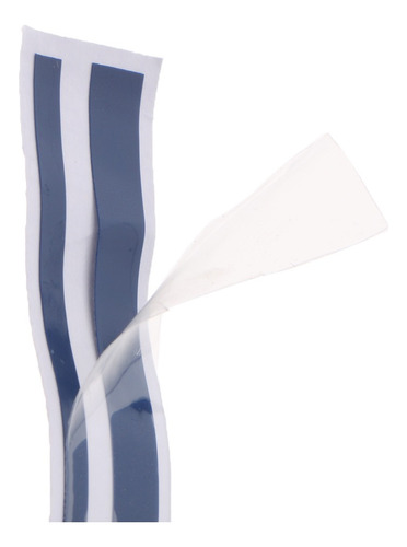 Wpd 2 Broches Adhesivos De Vinilo Con Cinta De Rayas Para