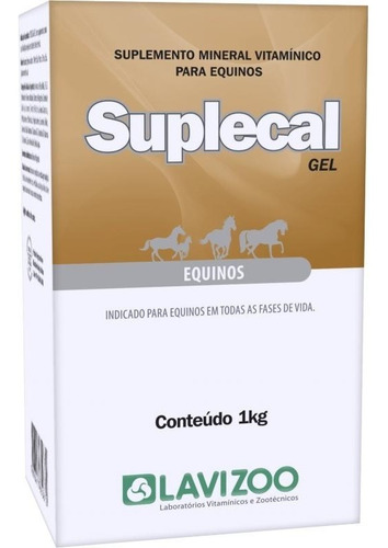 Suplemento Suplecal Gel Lavizoo 1 Kgrs