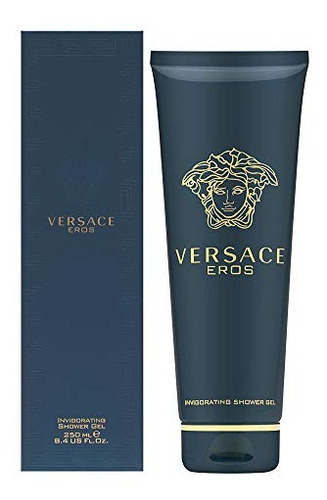 Gel De Ducha Revitalizante Versace Eros, 250 Ml, 8.4 Oz