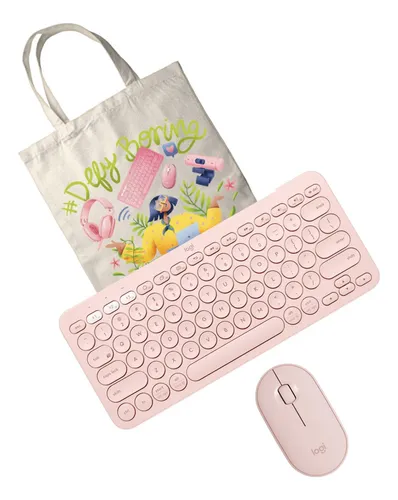 Teclado k380 rosa sale