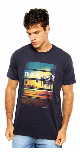 Camiseta Remera Oakley Urbana Casual Para Hombre Mvd Sport