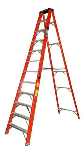 Escalera Certificada Frp Tijera Tipo I 12pasos/3.60m