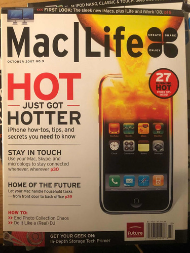 Revistas Mac Life Inglés Origen Eeuu (Usado)