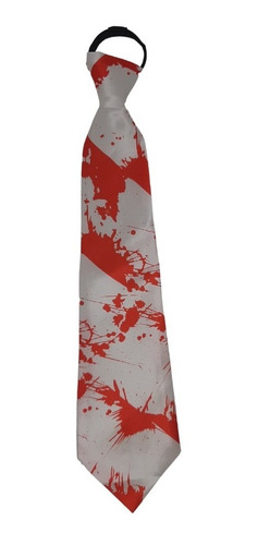 Corbata Halloween Manchada Sangre Terror